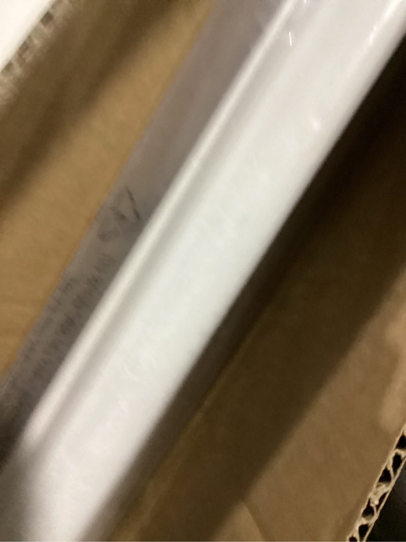 Condition photo showing Good Condition for lazblinds cordless cellular shades, no tools no drill blackout honeycomb shades pleated blinds for windows, 30'' w x 48'' h, silver white blackout-silver white 30'' w × 48'' h