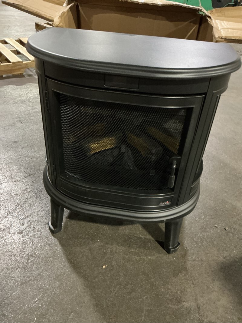Condition photo showing Good Condition for Duraflame infrared quartz electric stove heater with 3d flame BLACK