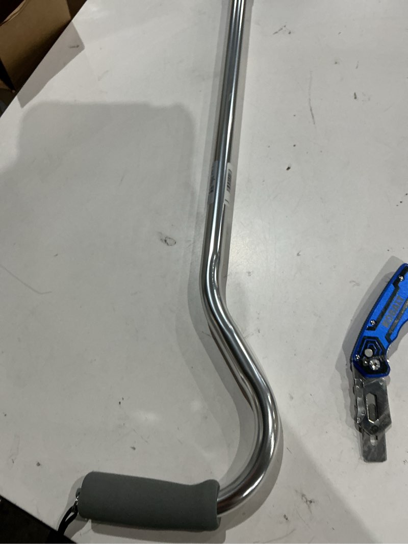 Condition photo showing Good Condition for medline aluminum-chrome offset walking cane, adjusts 29–38” & supports up to 300 lbs. — mobility aid provides balance for seniors & adults