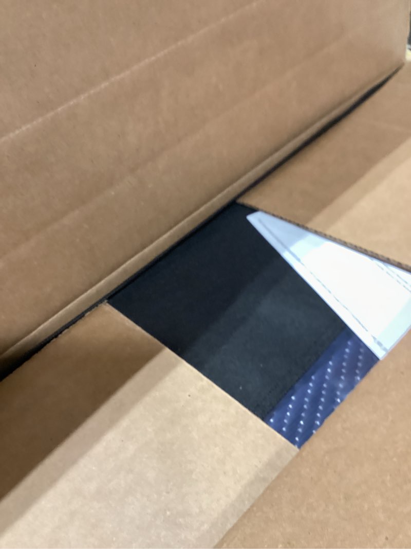 Condition photo showing Good Condition for olanly outdoor rug 8x10 ft waterproof, reversible outdoor plastic straw rug, rv mat, indoor outdoor carpet clearance for patio, camping, balcony, deck, backyard, navy & white navy blue & white geometric 8' x 10' (rectangular)