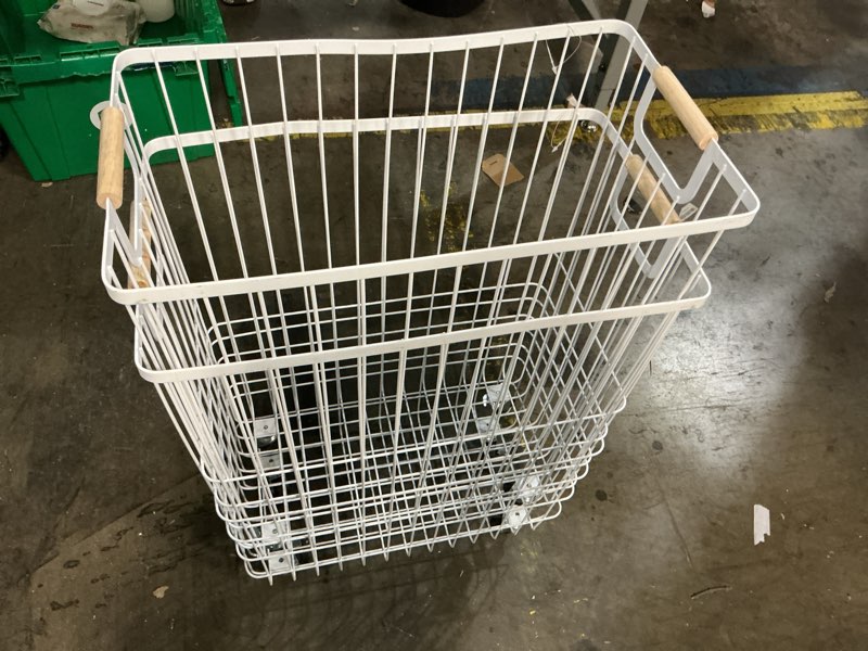 Condition photo showing Good Condition for wire rolling laundry hamper - brightroom 2 pcs