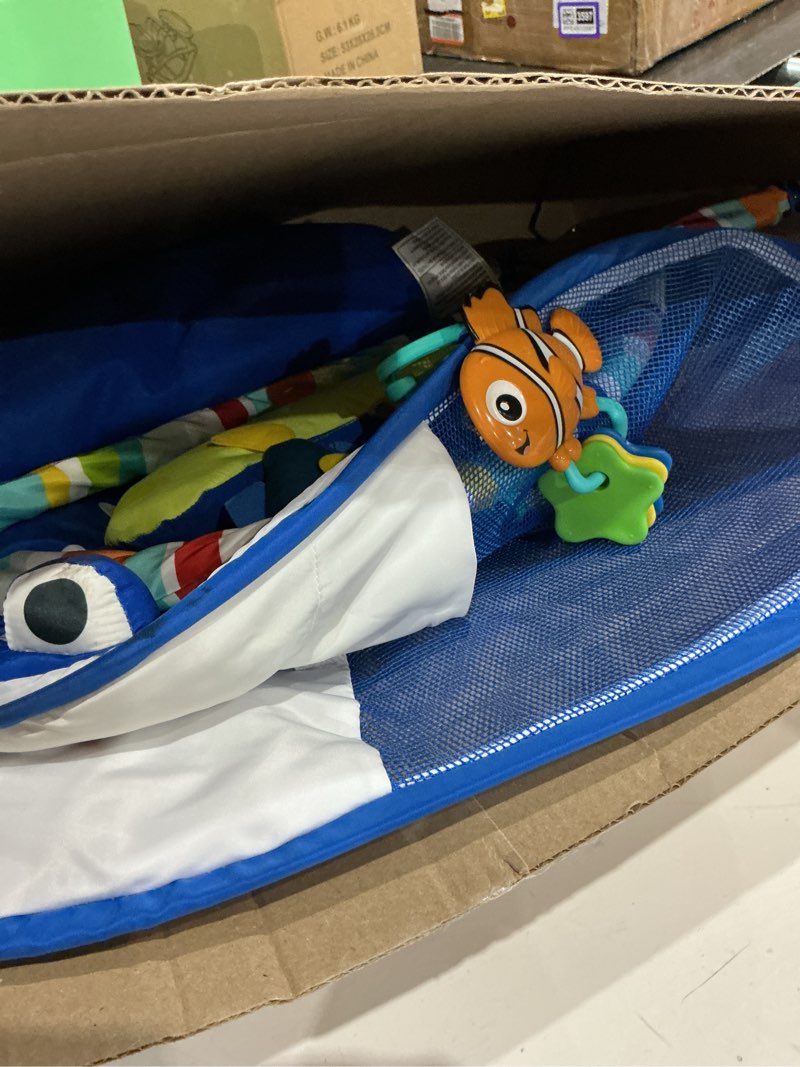 Condition photo showing Good Condition for bright starts disney baby finding nemo mr. ray ocean lights & music gym, ages newborn +