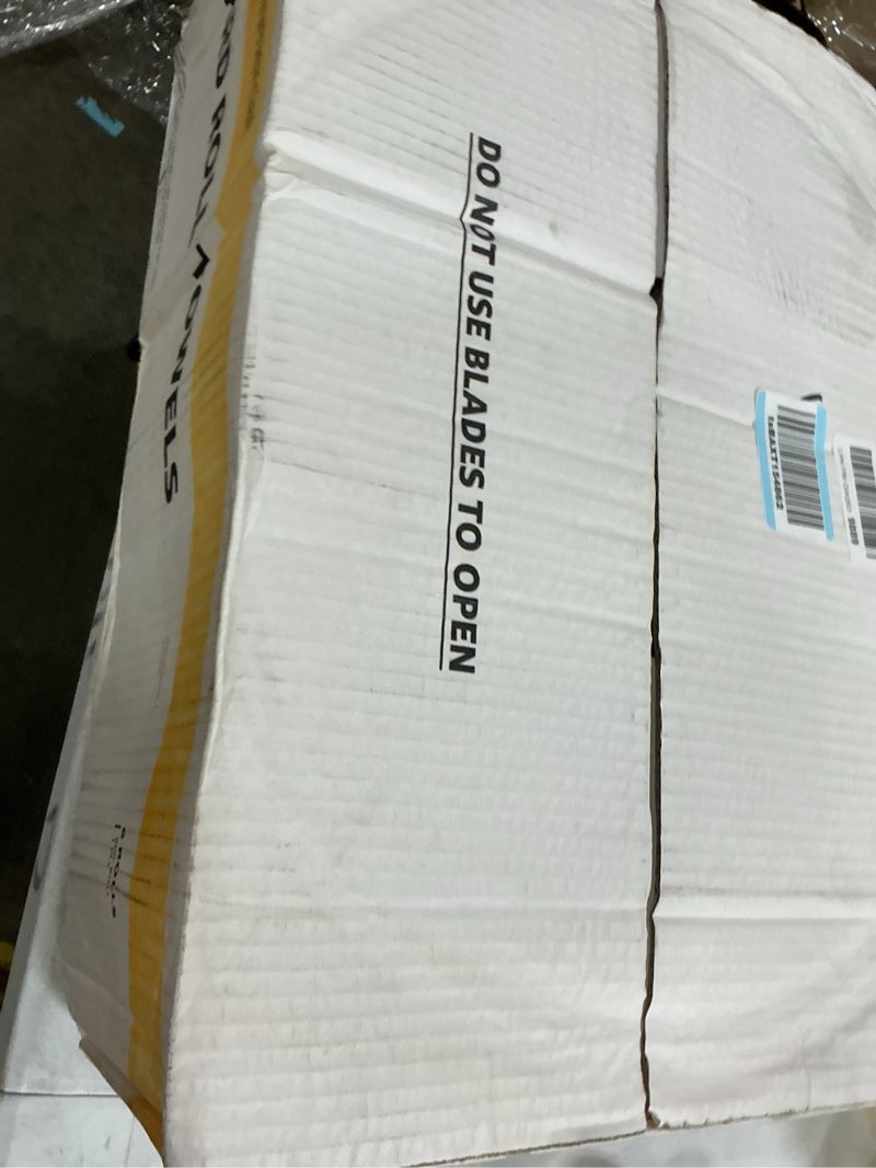 Condition photo showing New/Like New for amazoncommercial 1-ply white hardwound paper towels, high capacity roll, compatible with universal dispensers, fsc certified, 800 feet per roll (pack of 6)