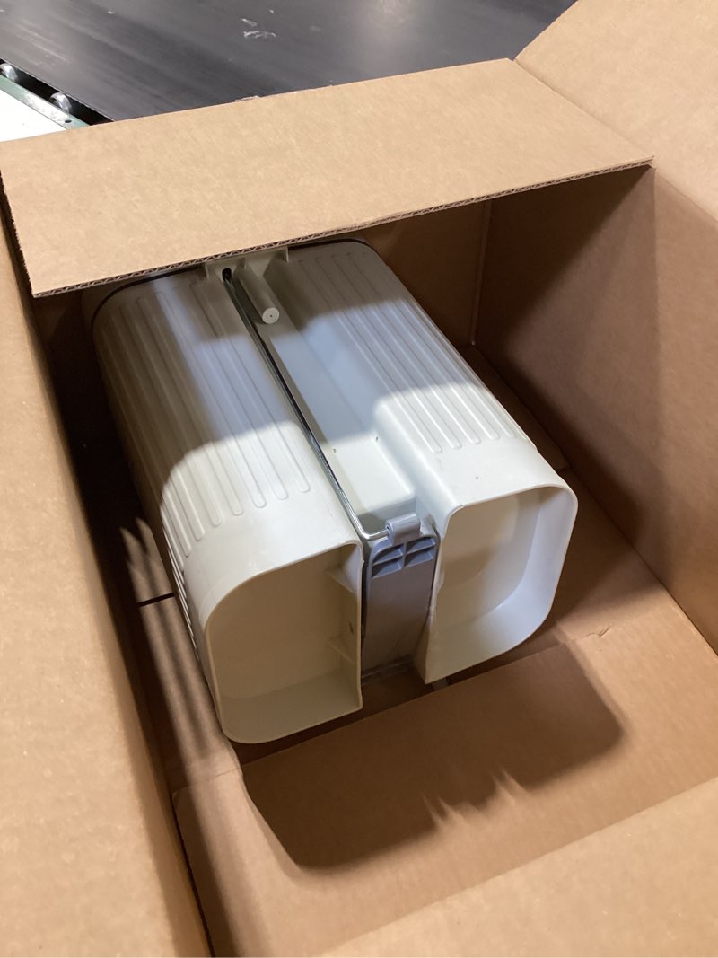 Condition photo showing item condition for rejomiik Small Bathroom Trash Can with Lid 2.1 Gallon Soft Close Step Slim Garbage Can Waste Bin for Office, Bedroom, Kitchen, Cream 2.1 Gallon Cream