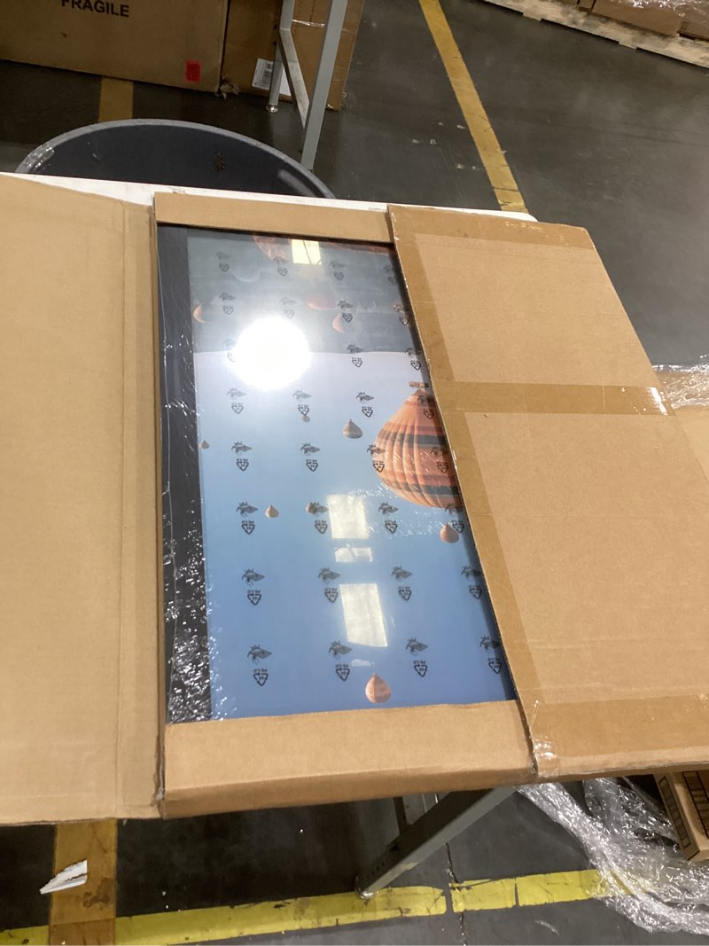 Condition photo showing New/Like New for 20x26 picture frame for wall display, 20x26 black picture frame with shatter resistant plexiglass, stable and sturdy 20 x 26 poster frame for wall display, handpicked gift collection, 1 pack