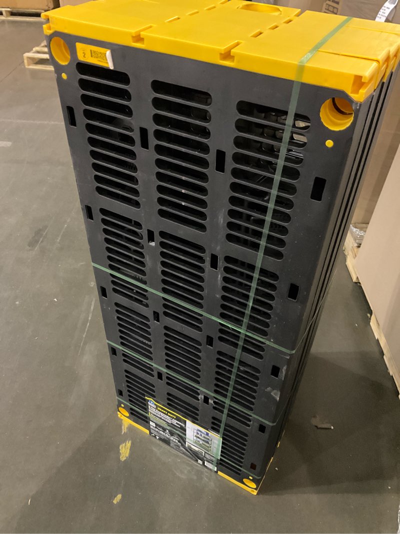 Condition photo showing As Is for project source commander heavy duty 5-tier ventilated shelving unit