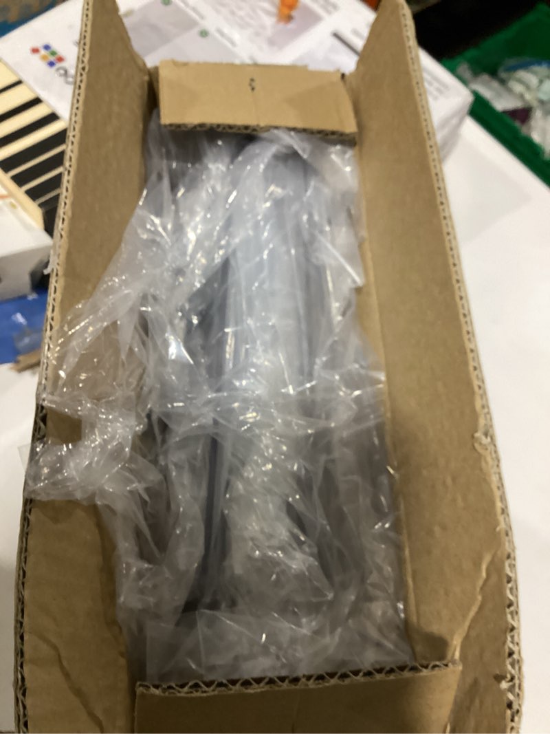 Condition photo showing Good Condition for ninonly 8 pack acrylic shelf dividers, 12 inch vertical clear closet organizers and storage for sweaters, shirts, handbags, bookshelf pantry organization, multi-purpose shelf organizer for bedroom