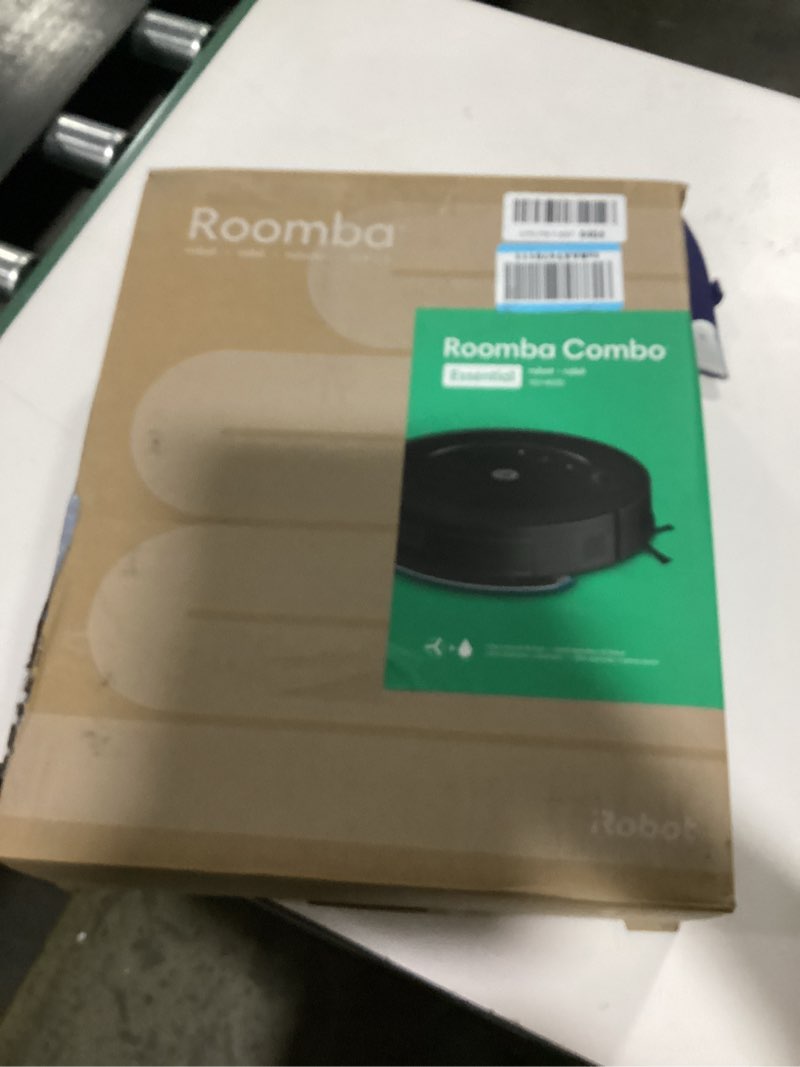 Condition photo showing As Is for iRobot Roomba Robot Vacuum and Mop Combo (Y0140) - Vacuums & mops, Easy to use, Power-Lifting Suctio