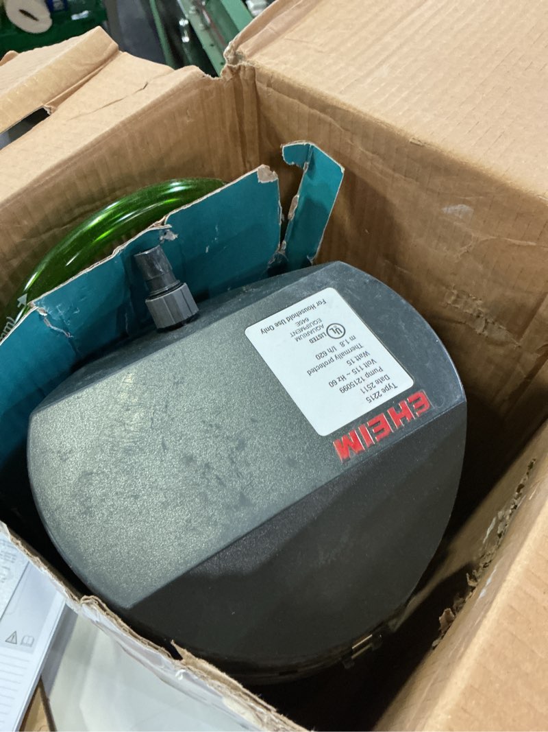Condition photo showing As Is for eheim classic canister filter 2215, classic 350 - petoverstock 92 us gal