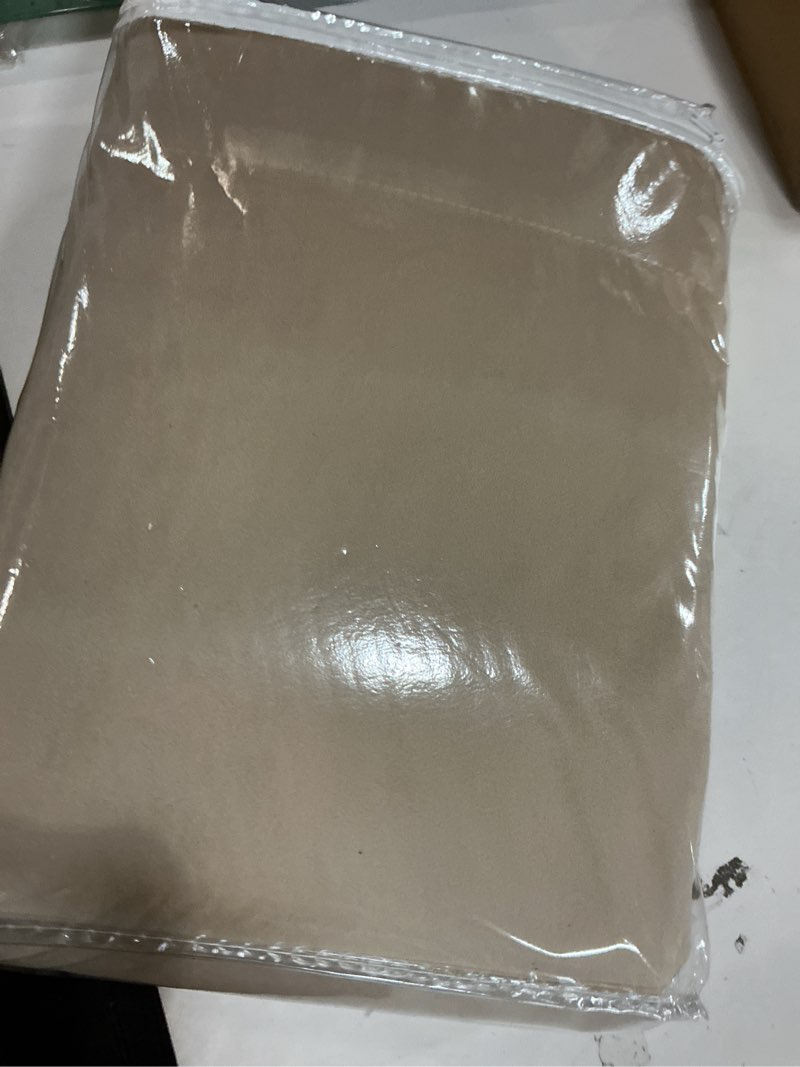 Condition photo showing New/Like New for MIULEE Velvet Curtains 96 inches 2 Panels - Luxury Blackout Curtains for Bedroom Living Room Thermal Insulated Super Soft Window Drapes Rod Pocket & Back Tab, Camel Beige, W52 x L96 inches 52"W x 96"L (Pack of 2) Camel Beige