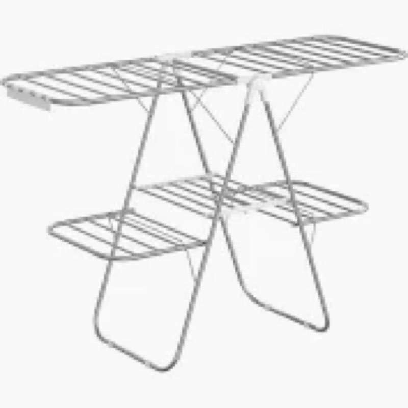 APEXCHASER Clothes Drying Rack, Foldable & Extendable Laundry Rack with Adjustable Size (14.57in-35.