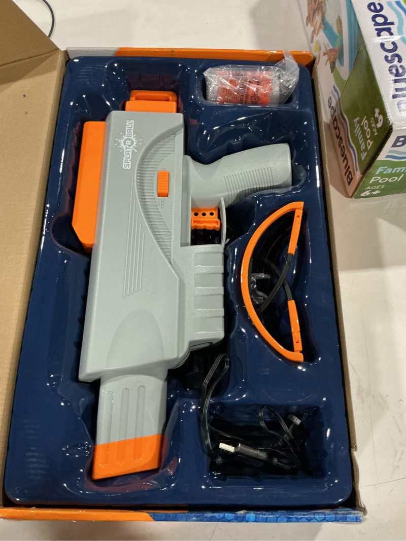 Condition photo showing Good Condition for splatrball full auto 375 mini water bead blaster kit grey / orange