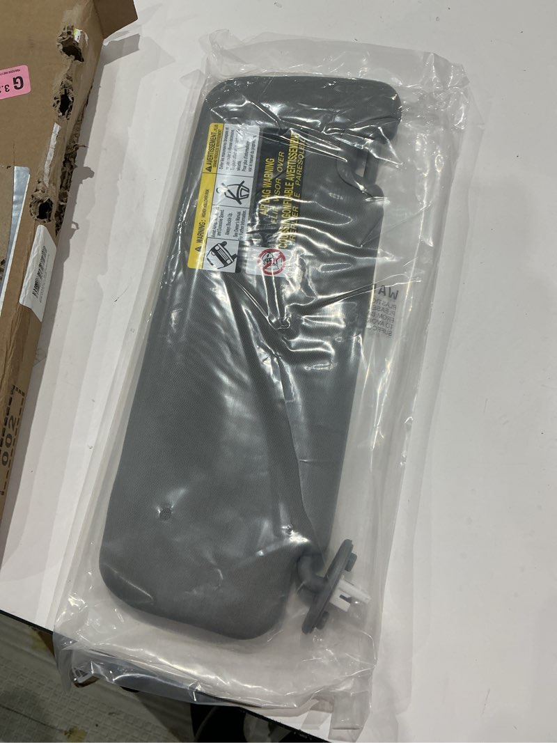 Condition photo showing Good Condition for nhiles sun visor compatible with toyota highlander 2014-2019 | left driver side,replaces# 74320-0e074-b0,color gray gray(left driver)