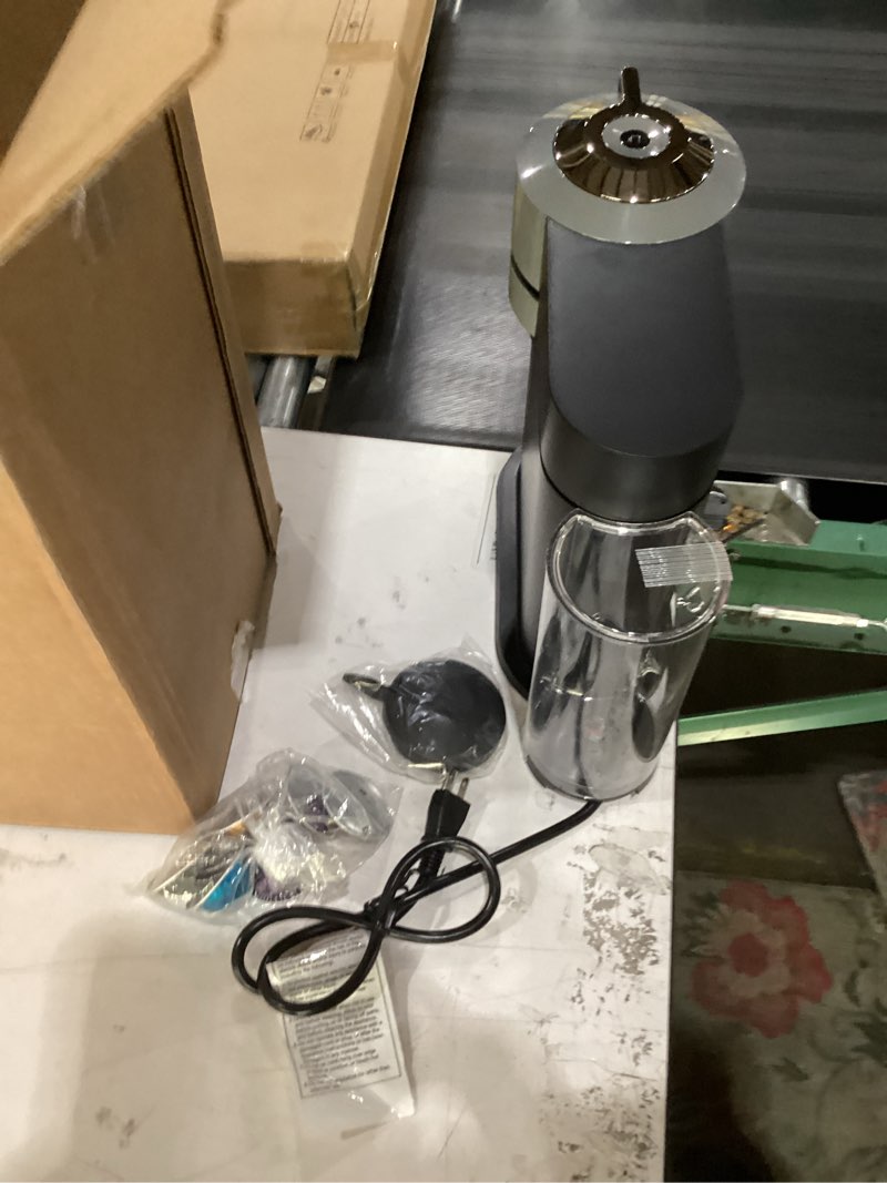 Condition photo showing Good Condition for nespresso vertuo next coffee and espresso maker by breville, light grey machine only gray