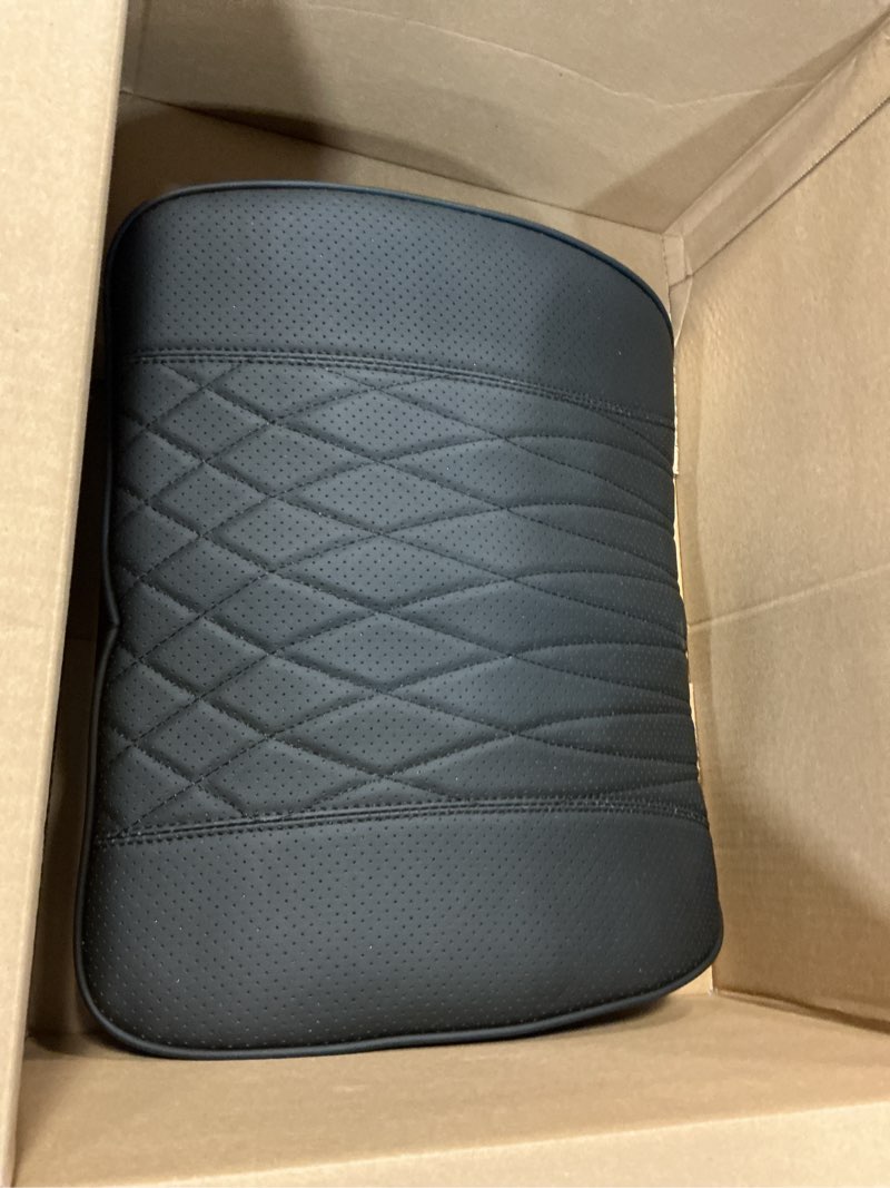 Condition photo showing As Is for Dragon Art Suitable for Lexus headrests, Lumbar Support, RX Memory Cotton Seats, Neck Support, NX headrests, ES headrests, GS car Interior Accessories Lumbar Support-black/1PCS