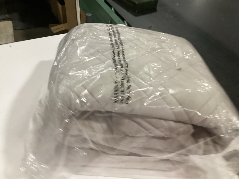 Condition photo showing As Is for SureFit Mink Sofa Furniture Cover in Taupe Sofa Taupe