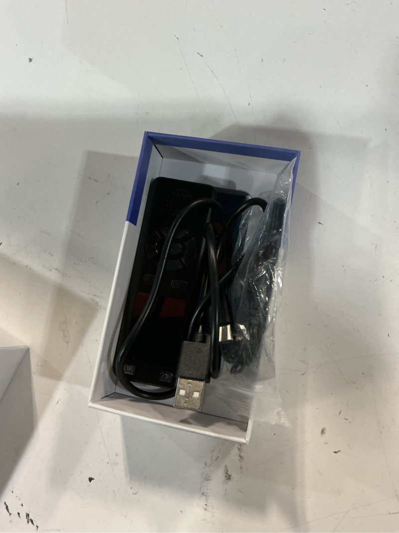 Condition photo showing As Is for voice recorder - 128gb 9280 hours voice activated recorder device with playback, noise reduction, mp3 player & password - for lectures, meetings, interviews black1