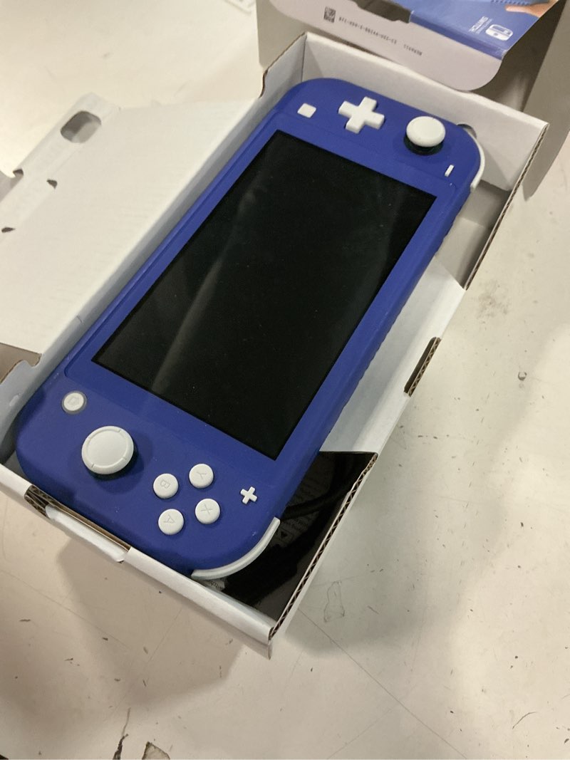 Condition photo showing As Is for Nintendo Switch Lite - Blue Blue Lite Console