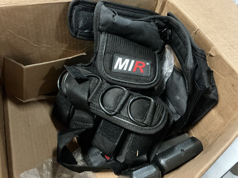 Condition photo showing Good Condition for mir womens weighted vest 10lbs - 50lbs solid iron weights 30.0 pounds