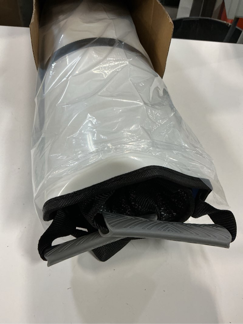 Condition photo showing As Is for WOOWAVE 45"×18" Foldable Snow Sled?Fits 2 Children or 1 Adult?Ultra Portable, Strong and Durable, Sturdy Fabric Stitching, Handles with Steering?Kid's Winter Fun Black-45" Foldable Extra Cushion