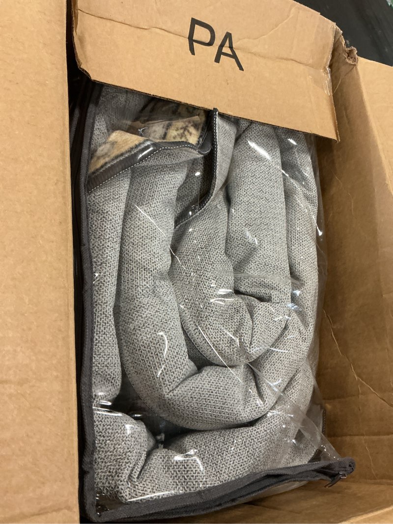 Condition photo showing Good Condition for Boho Taupe Brown Living Room Rug 8x10 - Modern Vintage Traditional Eclectic Oriental Neutral, Washable Low Pile Non-Slip Extra Large Area Rugs for Dining Under Table Bedroom Lounge