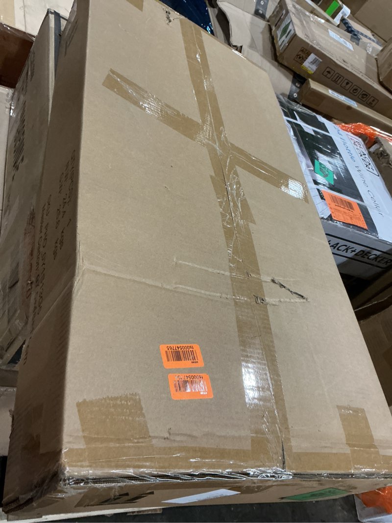 Condition photo showing New/Like New for Amyove Natural Rattan 2 Door Shoe Cabinet with 4-Tier Adjustable Shelves, Shoe Rack Storage Cabinet for Heels, Boots, Slippers, Free Standing Shoe Rack, Entrance Hallway