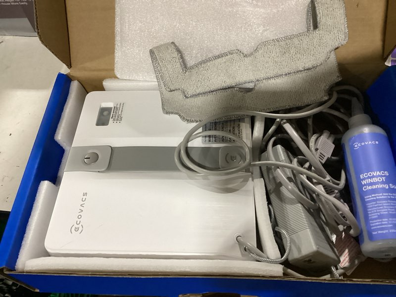 Condition photo showing Good Condition for ecovacs winbot mini2 window cleaning robot, robot window cleaner with 5 smart cleaning modes, win-slam 4.0 navigation, automatic glass cleaner for windows, mirrors & glass doors