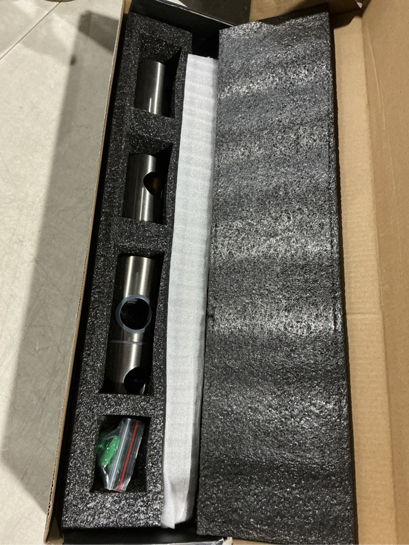 Condition photo showing Good Condition for Wall Mount Shower Slide Bar with Adjustable Handheld Shower Head Holder in Brushed Finish