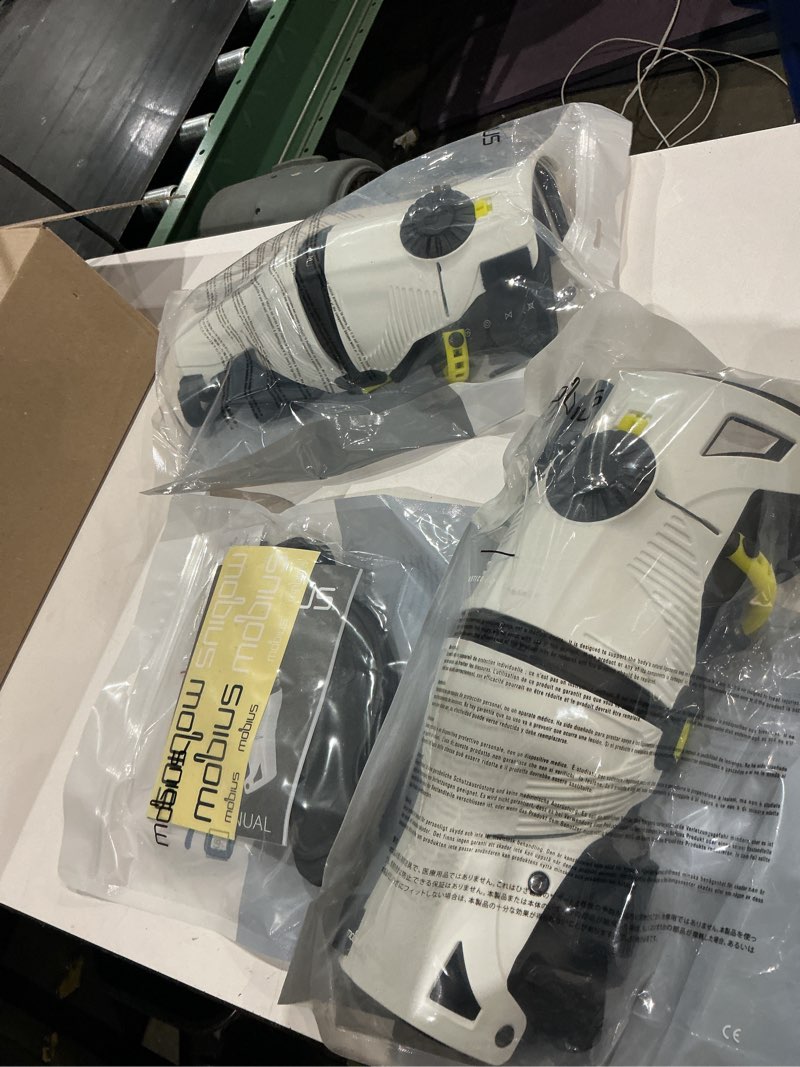 Condition photo showing As Is for new mobius x8 knee braces pair