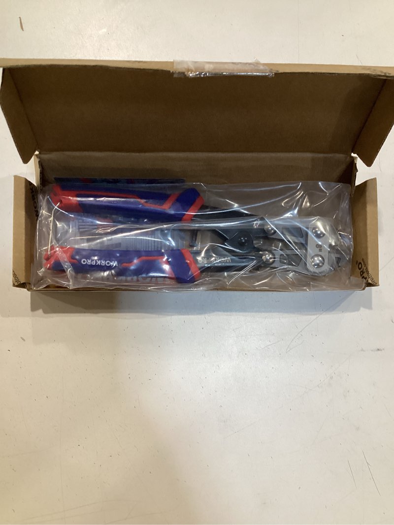 Condition photo showing New/Like New for workpro mini bolt cutter 8-inch, spring loaded wire cutters heavy duty with soft anti-slip handle, small bolt cutter, wire cable cutter, spring snips clippers (upgrade grip) 8-inch/210mm upgraded handle
