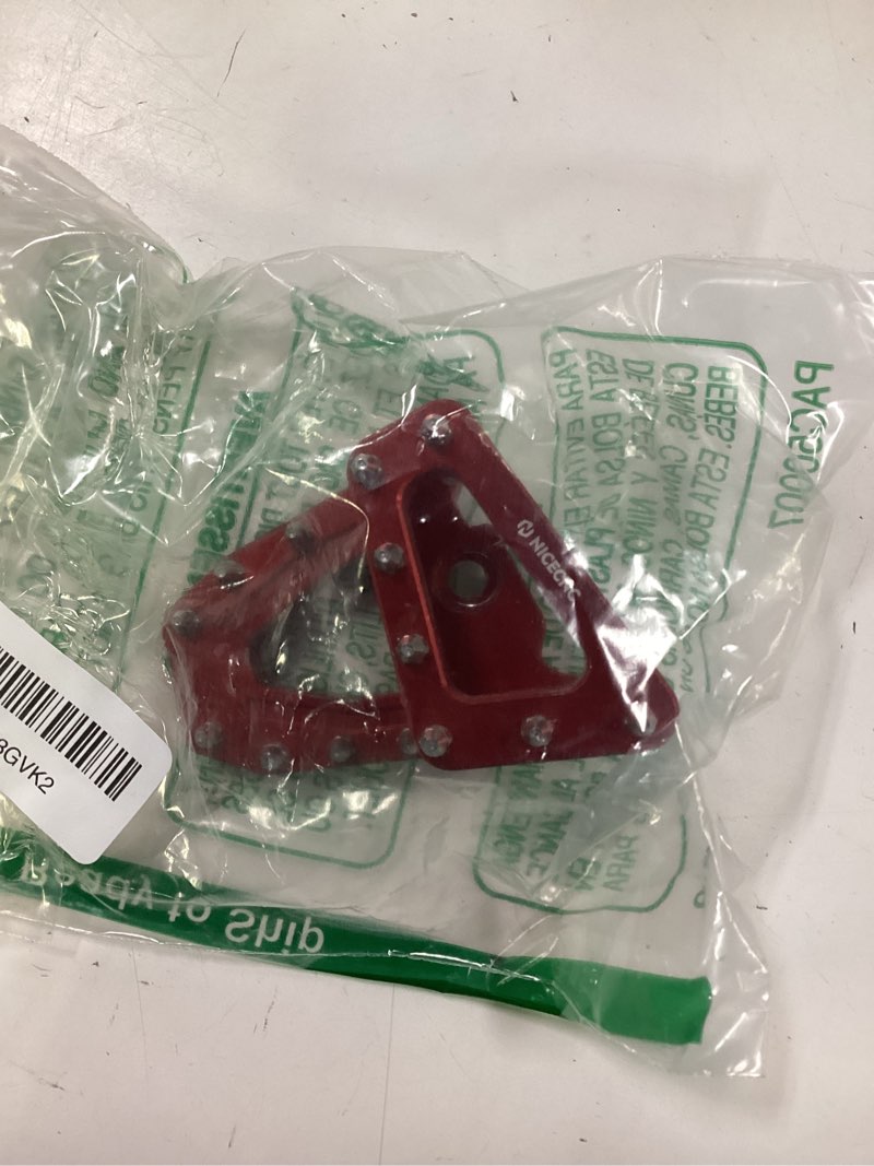 Condition photo showing New/Like New for nicecnc red rear expanded foot pedal compatible with honda crf1000l africa twin 2016-2019, crf1000l africa twin adventure sports 2016-2019, crf1100l africa twin 2020-2026, see fitment
