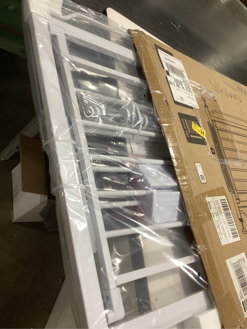 Condition photo showing Good Condition for Baby Gate No Drilling, 29"-40" Auto Close Dog Gate Indoor for Doorways & Stairs, Pressure Mounted Adjustable Pet Gate, Easy Walk Through Child Gate for Children & Pets Stroller Friendly, White