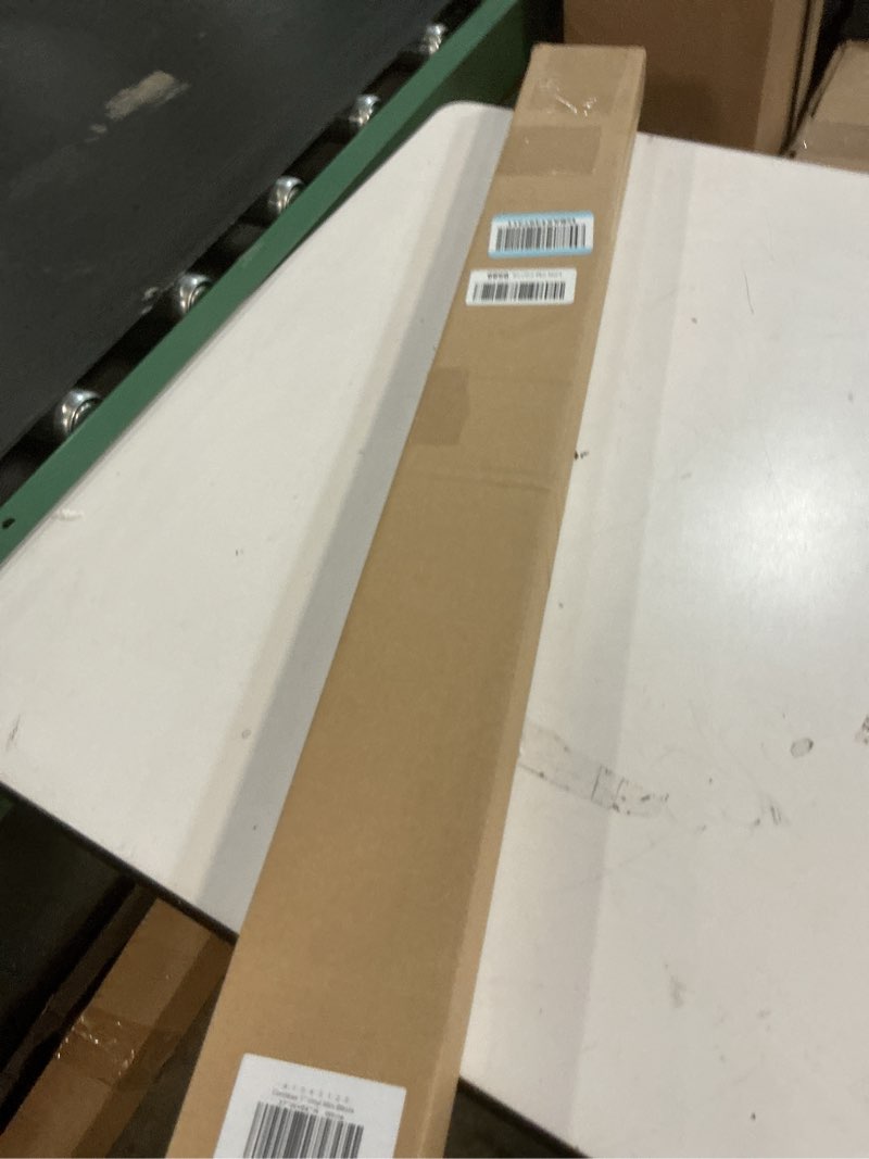 Condition photo showing New/Like New for lazblinds cordless white 1" room darkening vinyl mini blinds, 37" w x 64" h horizontal window blinds for home, cordless shades for indoor windows