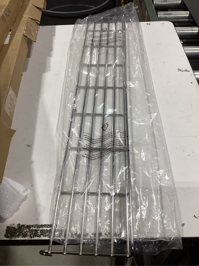 Condition photo showing Good Condition for 66045 stainless steel warming rack for weber genesis ll e-410, ll s-410, ii s-435, ii se-410grills, grill parts for weber genesis ll 400 series gas grill grate, 304stainless steel for genesis ii 400 series
