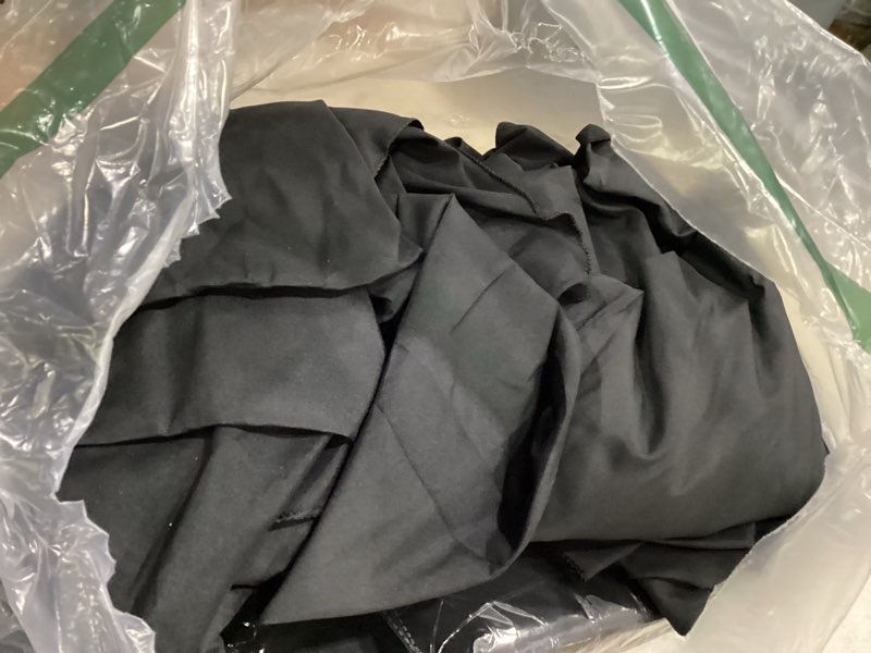 Condition photo showing Good Condition for fivenl 8 pack round tablecloth 90 inch round table covers bulk washable polyester fabric round table clothes for wedding party reception banquet buffet restaurant (black, 90 inch) 90 inch round black 8