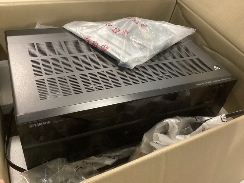 Condition photo showing As Is for YAMAHA RX-V385 5.1-Channel 4K Ultra HD AV Receiver with Bluetooth 5.1 Receiver