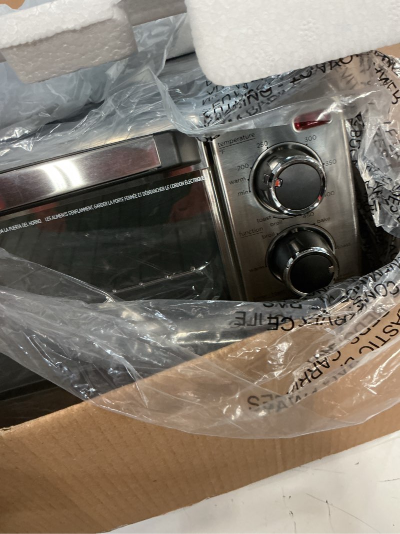 Condition photo showing Good Condition for BLACK+DECKER 4-Slice 450 W Black Toaster Oven