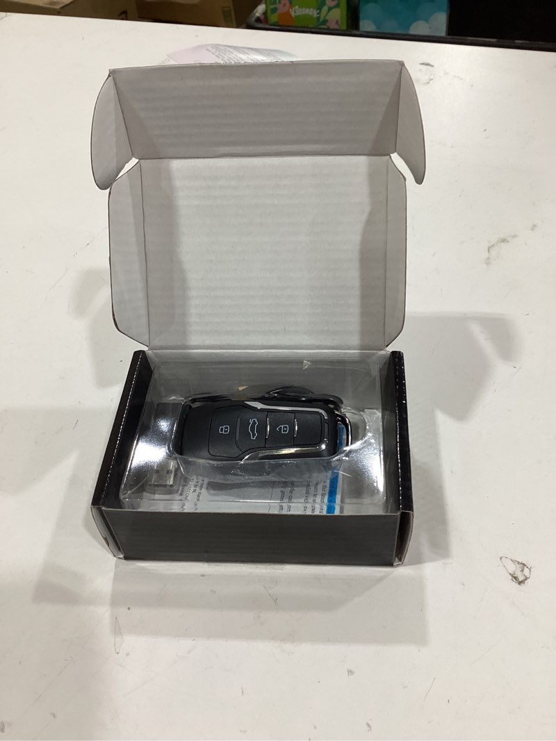 Condition photo showing New/Like New for 1080P HD Mini Video Recorder, Key Fob Design with Motion Detection, 64GB Storage & USB Cable for Home Monitoring