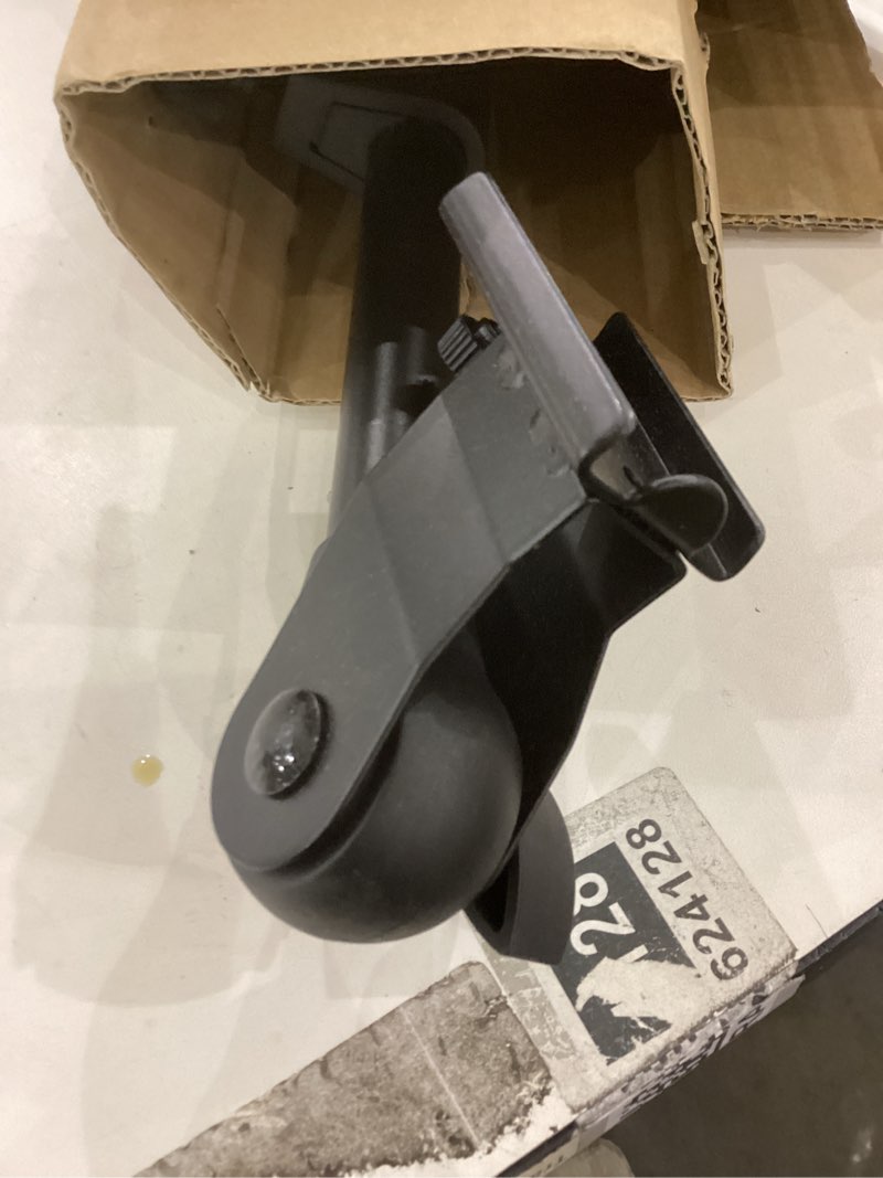 Condition photo showing New/Like New for Amazon Basics Adjustable Folding Music Stand, 31" to 55" height - For School Music Program, Ensembles, Bands, Seated & Standing, Black