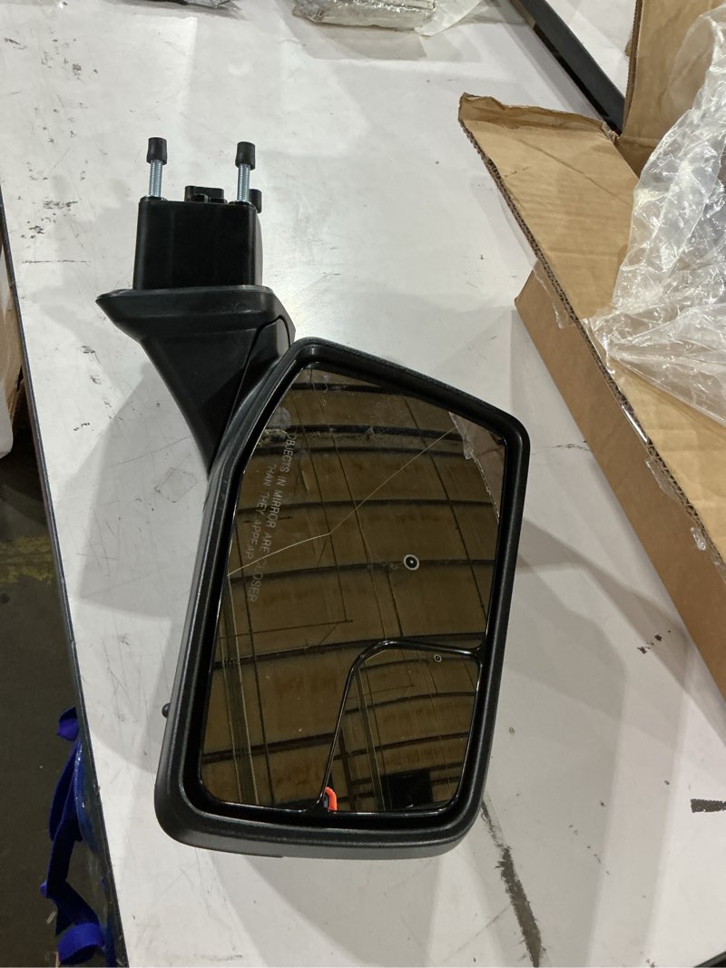 Condition photo showing Good Condition for driver left side door heated mirror glass with rear holder convex blind spot glass for chevy silverado 1500 and gmc sierra 1500 2019-2024 replace# gm1324159 84309708