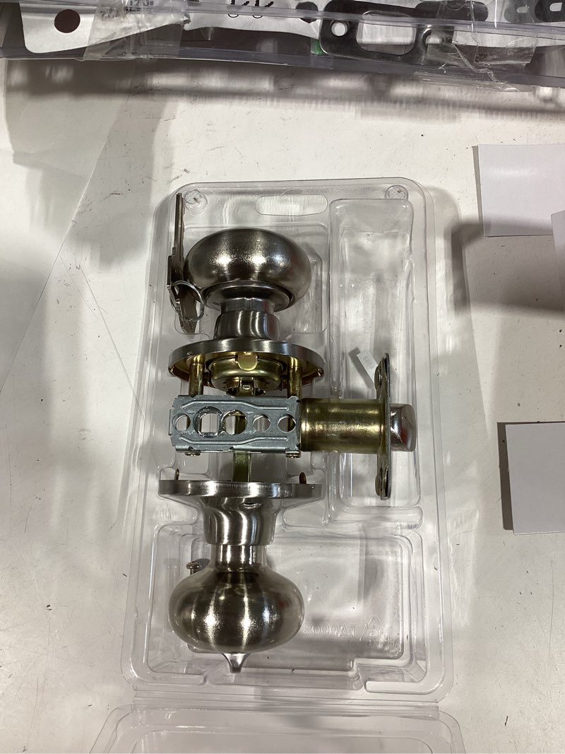 Condition photo showing Good Condition for reliabilt baron satin nickel exterior keyed entry door knob