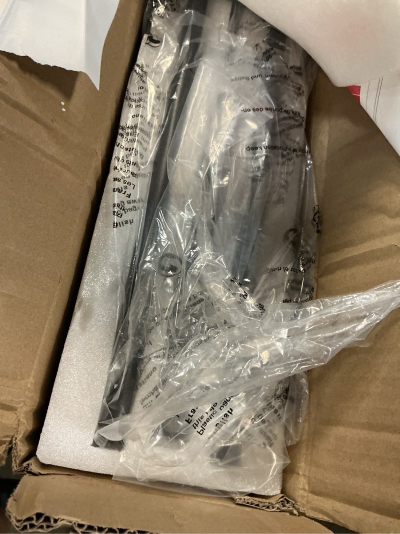 Condition photo showing As Is for magnetic battery operated wall sconces set of 2, magnetic linear wall sconce,multiple patches ?peel and stick? rechargeable wireless picture light , modern sconces for living room bedroom hallway two black wall lamps