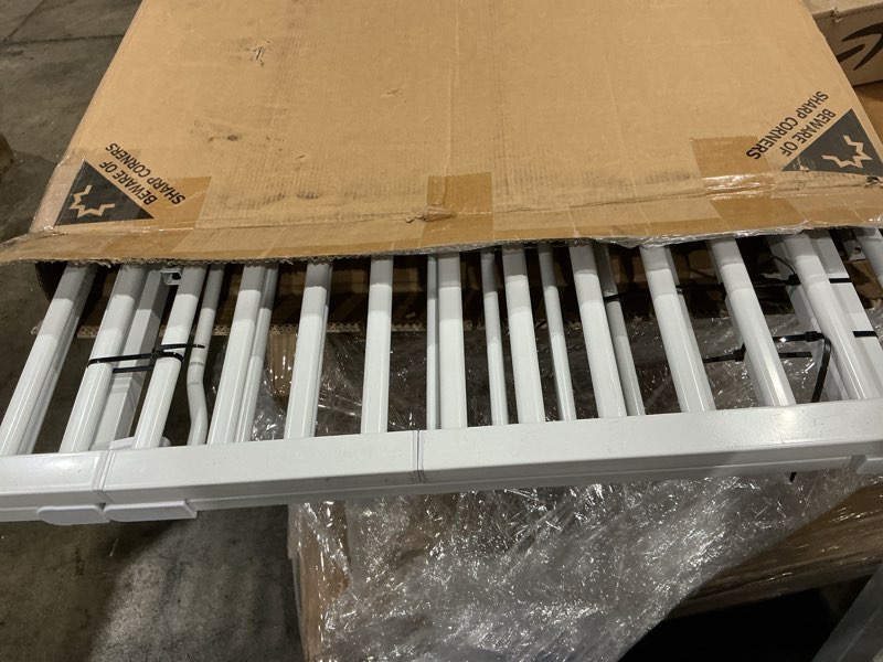 Condition photo showing Good Condition for lumizone extra tall cat gate 55.12" high pressure mounted 29.92"-59.44" extra wide 1.37" gap no drilling auto-close one-handed operation tall pet gate for dogs(white, 55.12" h x 29.92"-59.44" w) 55.12" h-white 29.92"-59.44" w