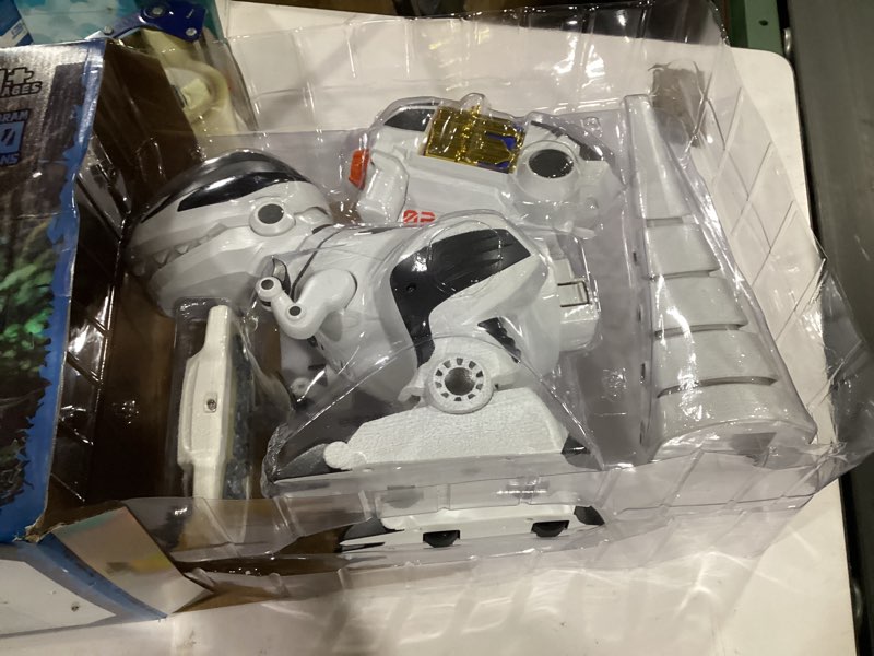 Condition photo showing Good Condition for ruko 8809 remote control robot dinosaur toys for kids, large rechargeable toys, stem programmable interactive with sound effects, birthday gifts for boys & girls age 3 4 5 6 7 8 white