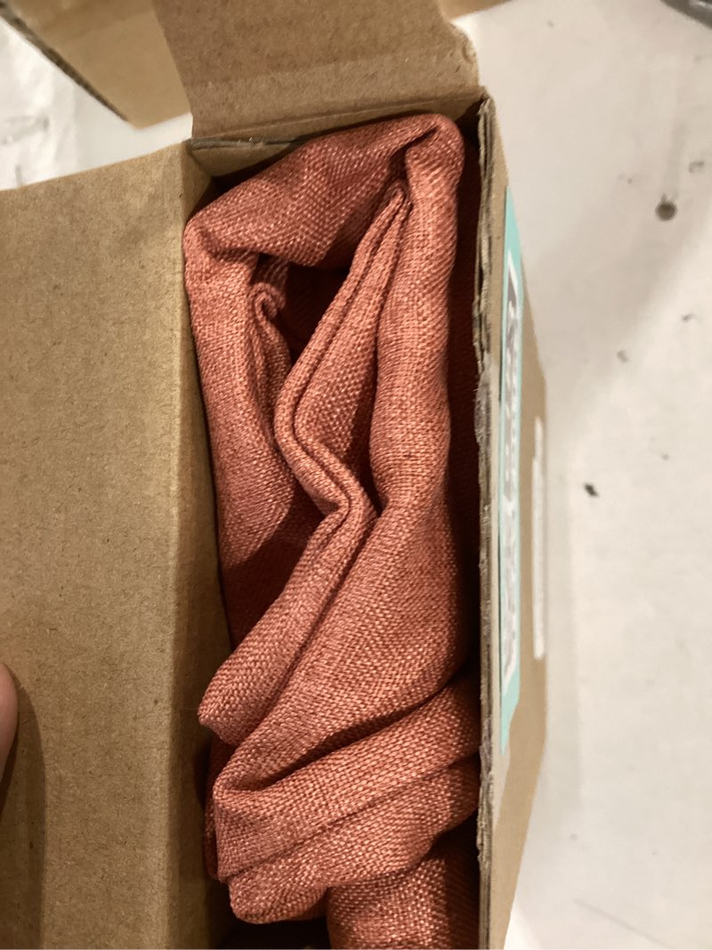 Condition photo showing Good Condition for miulee pack of 2 decorative outdoor solid waterproof throw pillow covers spring faux linen garden farmhouse cushion cases for summer patio tent balcony couch sofa 20x12 inch coral red 20" x 12" (pack of 2) coral red