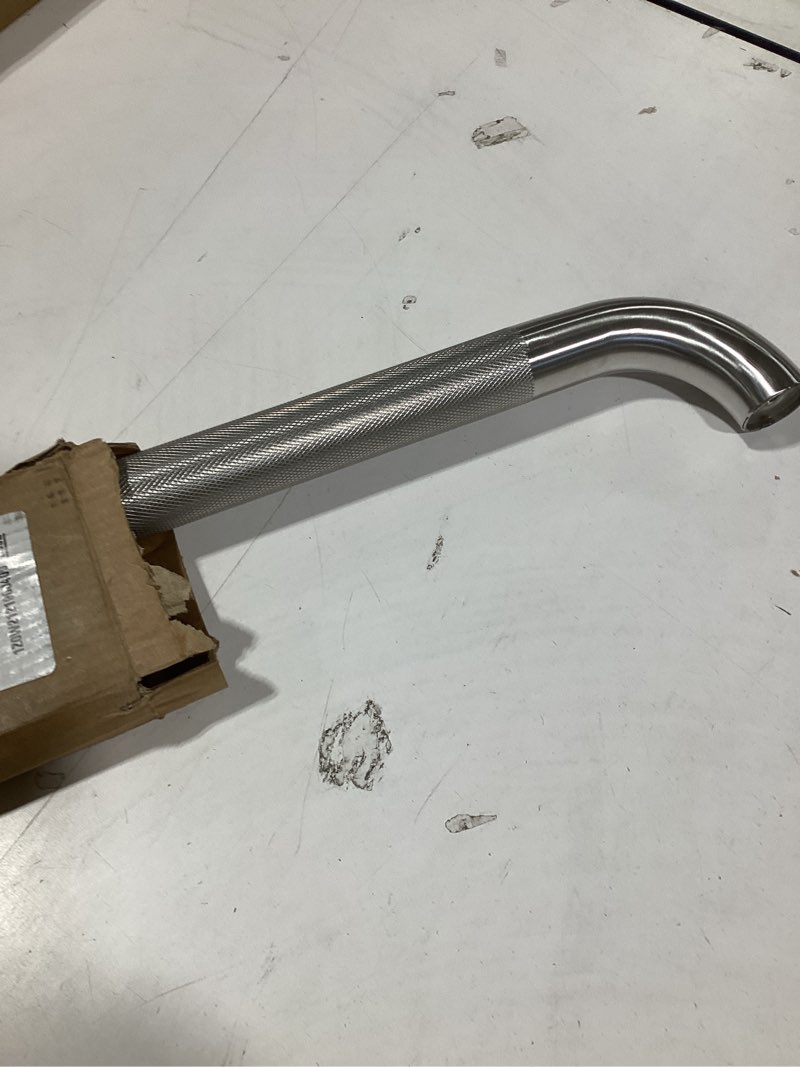 Condition photo showing As Is for Satin Brushed Nickel Shower Grab Bars 24 Inch w/Anti-Slip knurled Grip, iMomwee Stainless Steel Wall Mount Bathroom Safety Balance Handrail, Handicap Elderly Senior Assist Textured Grab Bar Handle 24 Inch satin brushed nickel
