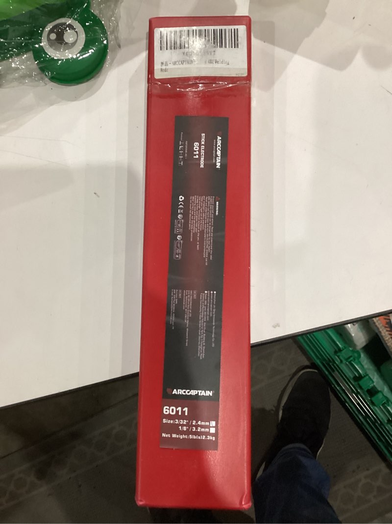 arccaptain e6011 welding rod 3/32" 5lb carbon steel welding sticks electrodes, welding rods arc weld
