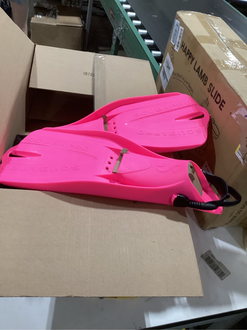 Condition photo showing Good Condition for similar product scubapro go sport diving fins pink x-small