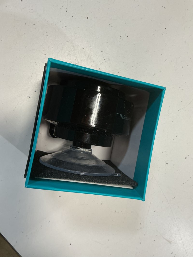 Condition photo showing Good Condition for xleader pro shower speaker (upgraded) certified ipx7 waterproof bluetooth speaker, 8w crystal sound&rich bass, 15h playtime, with suction cup, silicone lanyard, ideal gifts, soundangel mate(2 gen) dot light