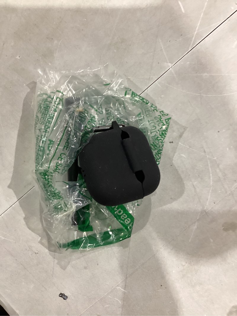 Condition photo showing Good Condition for ljusmicker for airpods 4 case 2024 with magnetic lid lock,soft silicone protective cover for apple airpods 4th generation cases with cleaner kit,airpod 4 case cover with keychain for women men-black airpods 4 case(2024) b-magnetic black